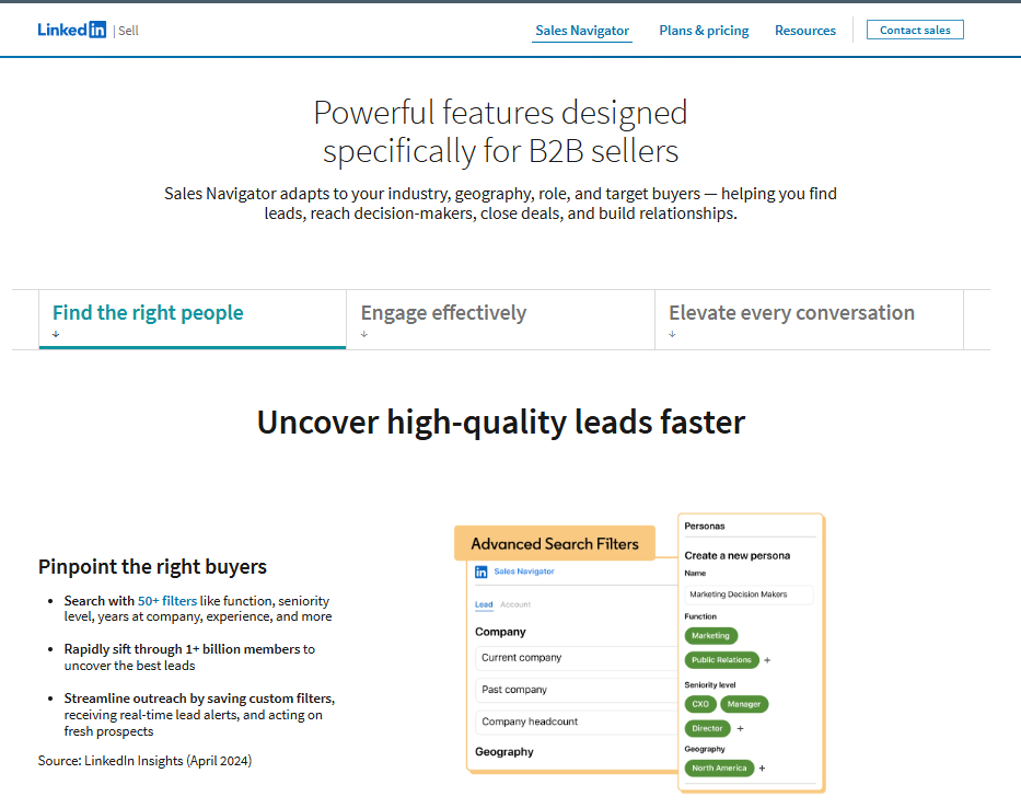 LinkedIn for B2B Sellers