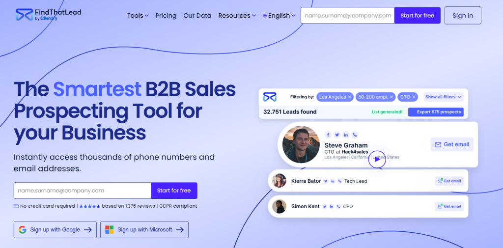 FindThatLead screenshot