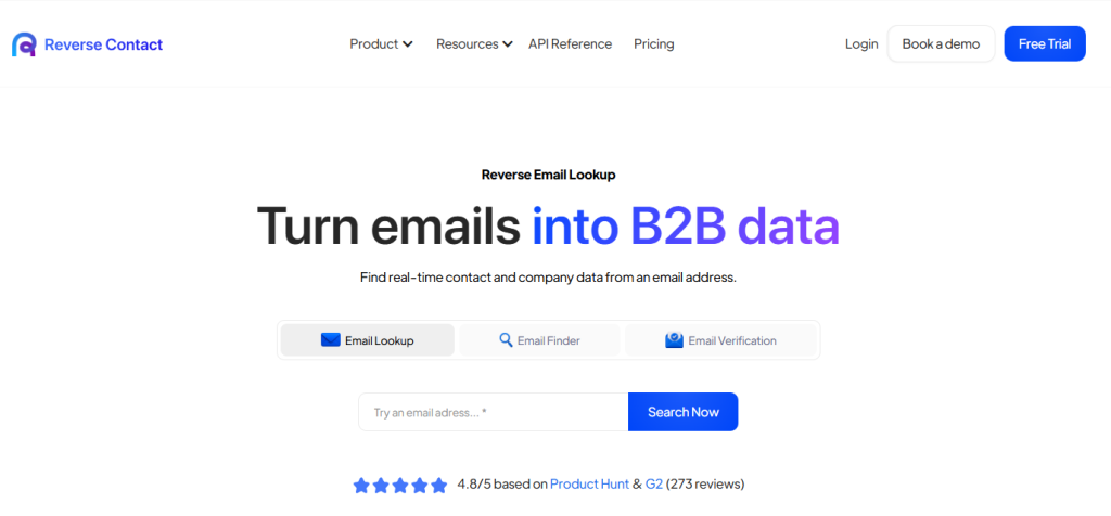 Reverse Contact screenshot