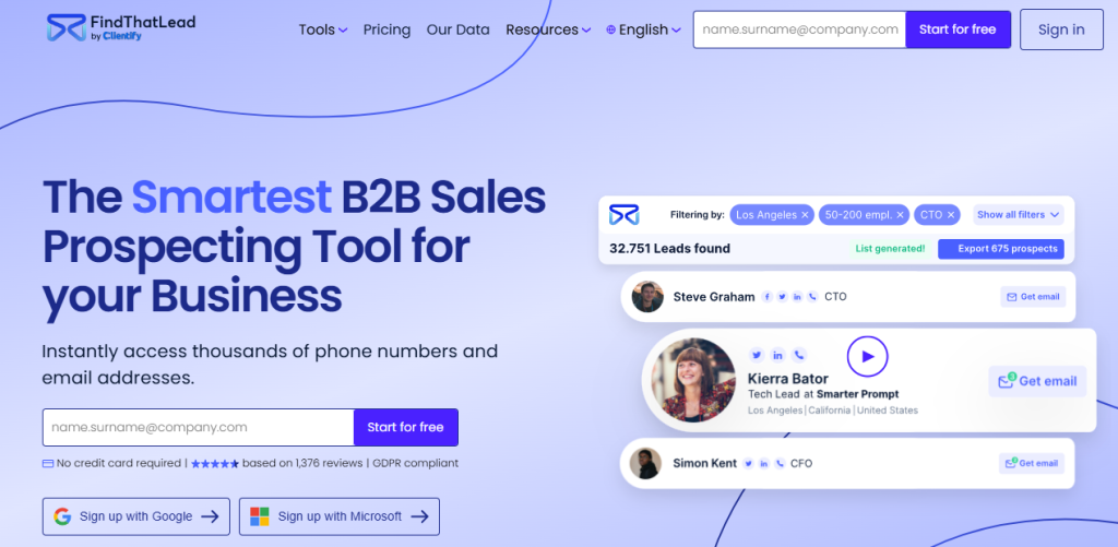 FindThatLead screenshot